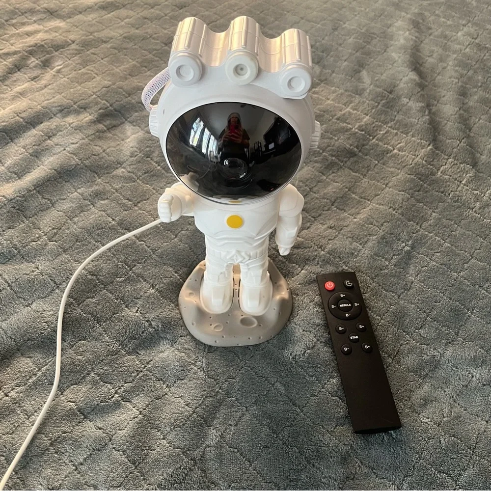Futuristic Astronaut night galaxy projector lights with‎ Remote